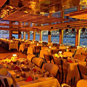 bosphorus dinner cruise inside Turkey