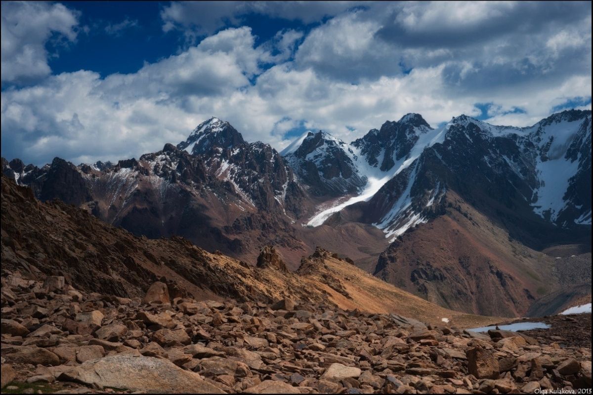 Trans-Ili Alatau Mountain Range
