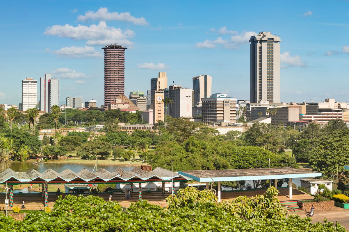 Skyline of Nairobi