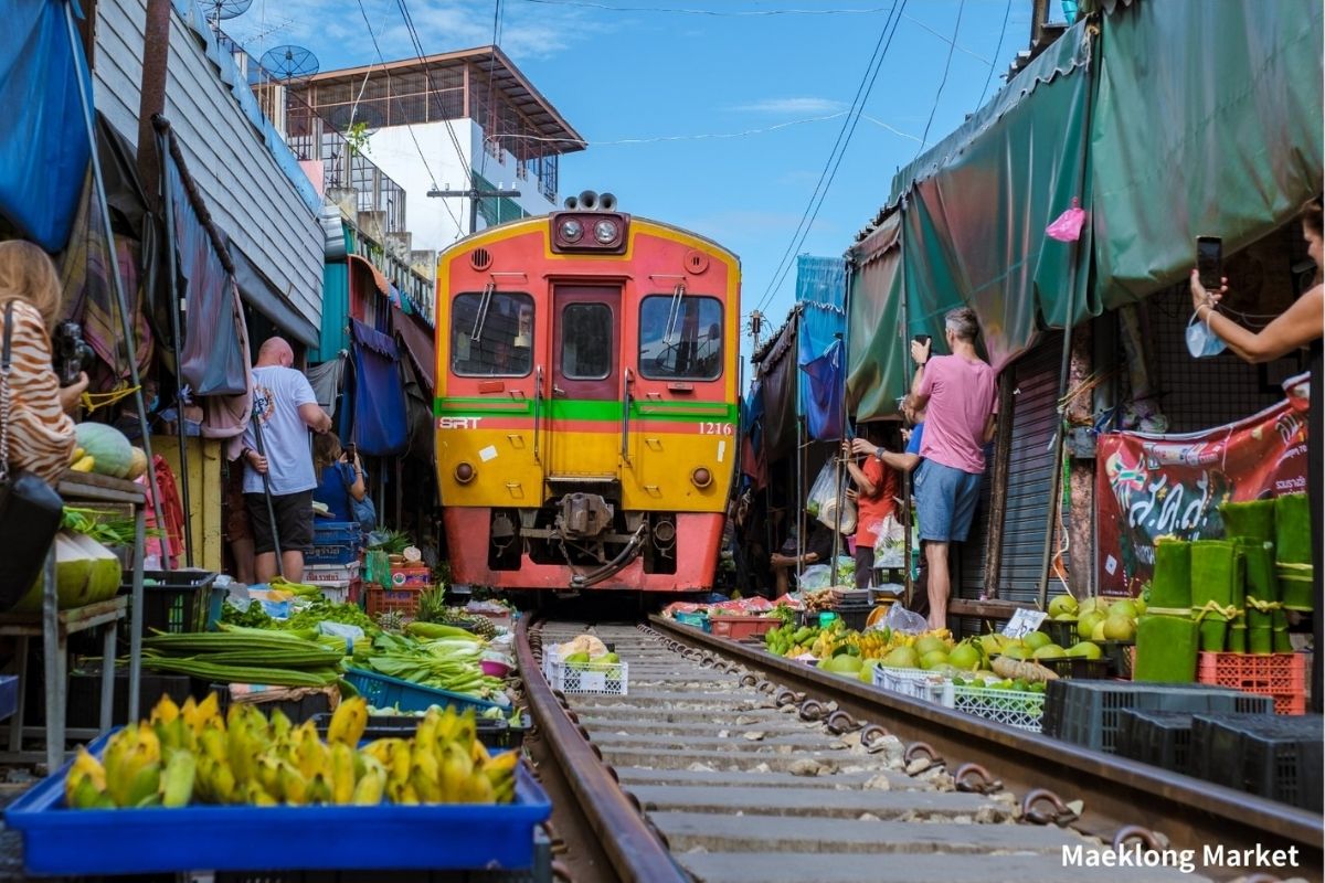 Maeklong Railway Market Tour