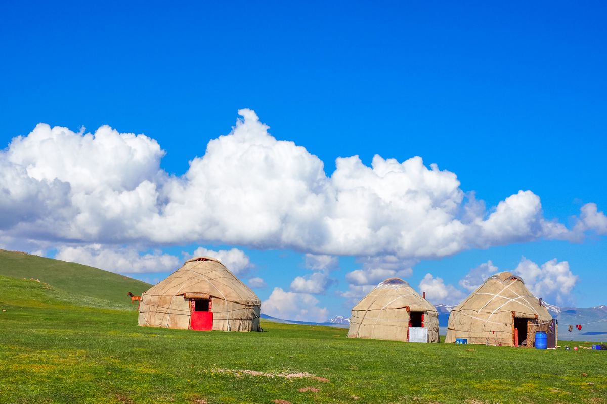 Tradional nomadic dwellings