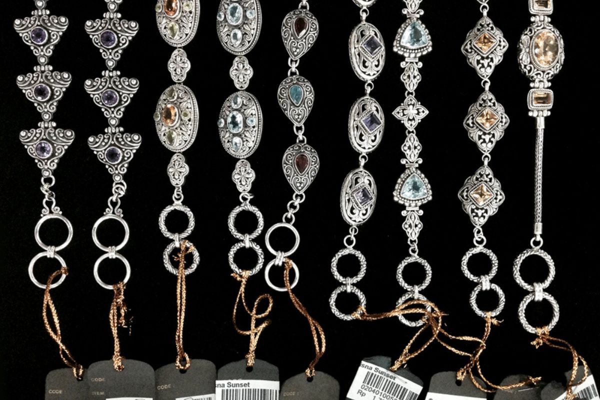 Silver Products and Precious Stones