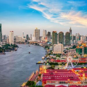 Overview of Bangkok City