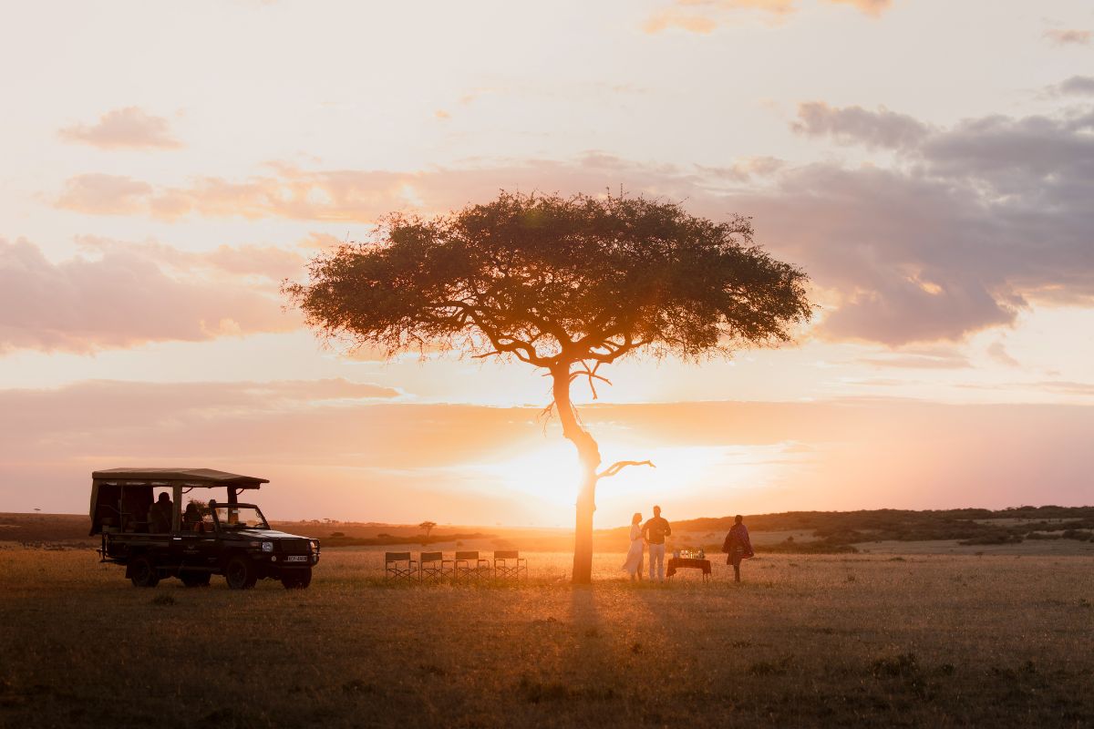 Sundowner Experience on the Mara Plains