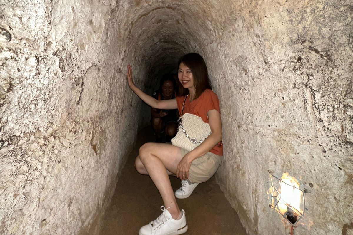 Crawl Through the Cu Chi Tunnels