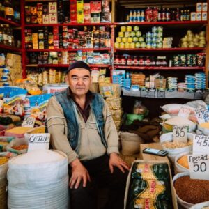 Osh Bazaar in Bishkek