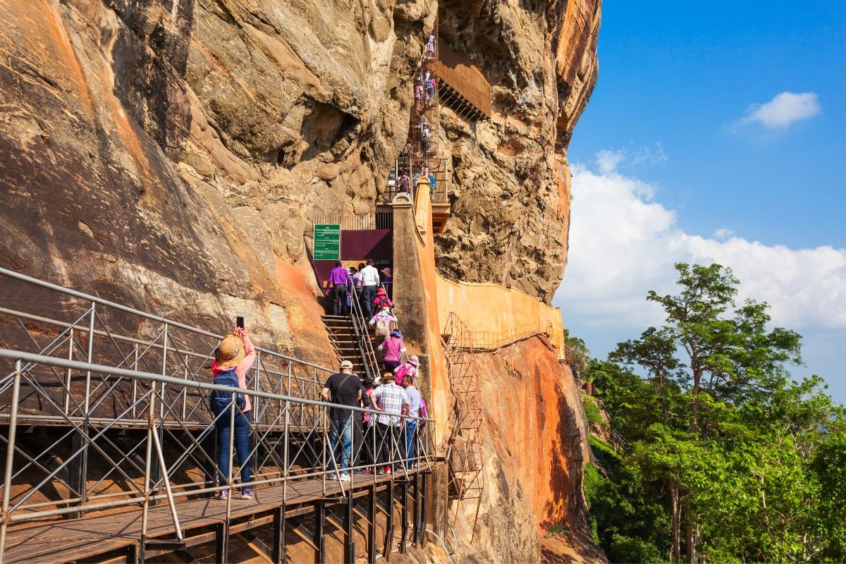 Climb Sigiriya Rock Fortress