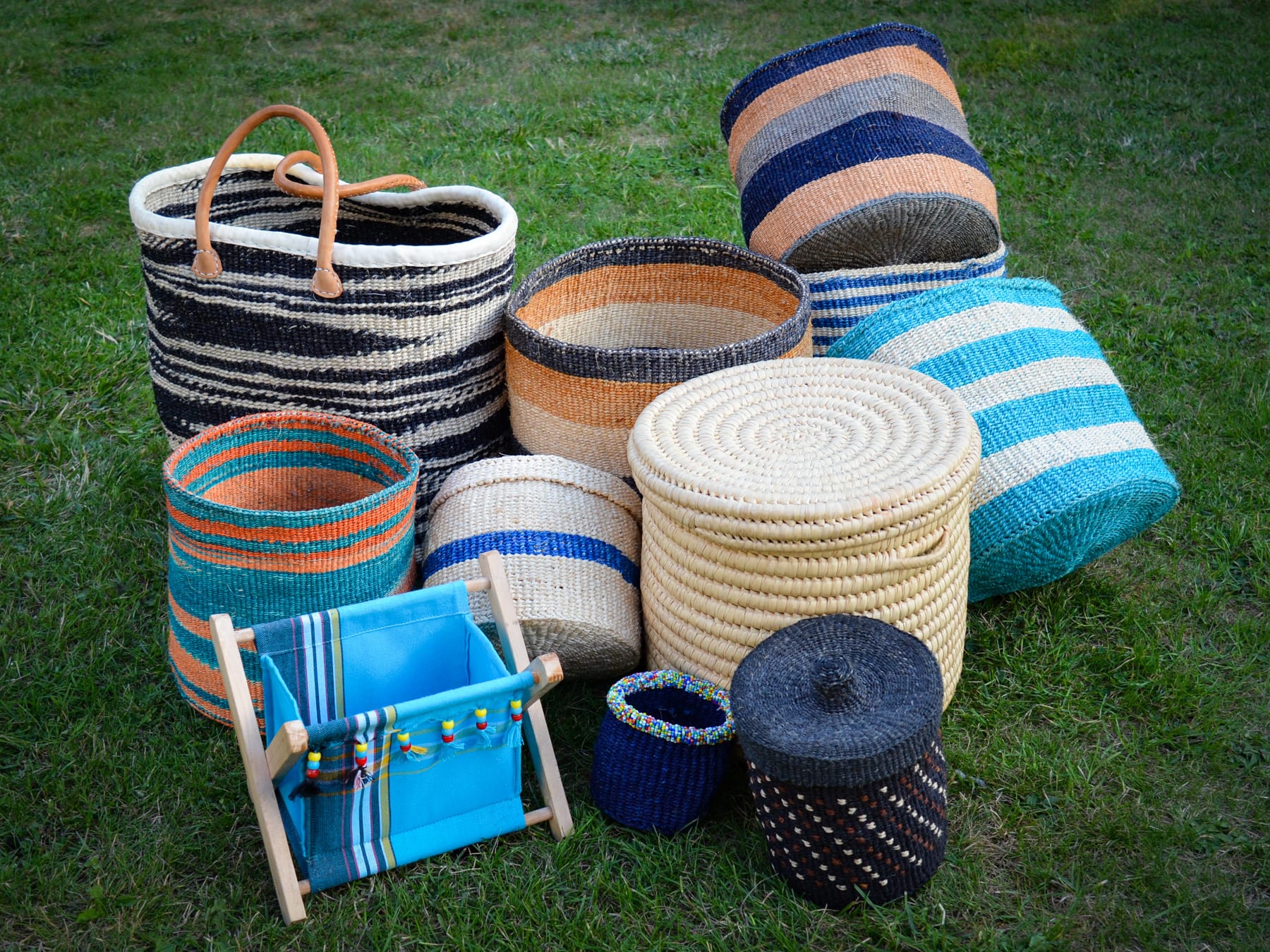 Handmade baskets