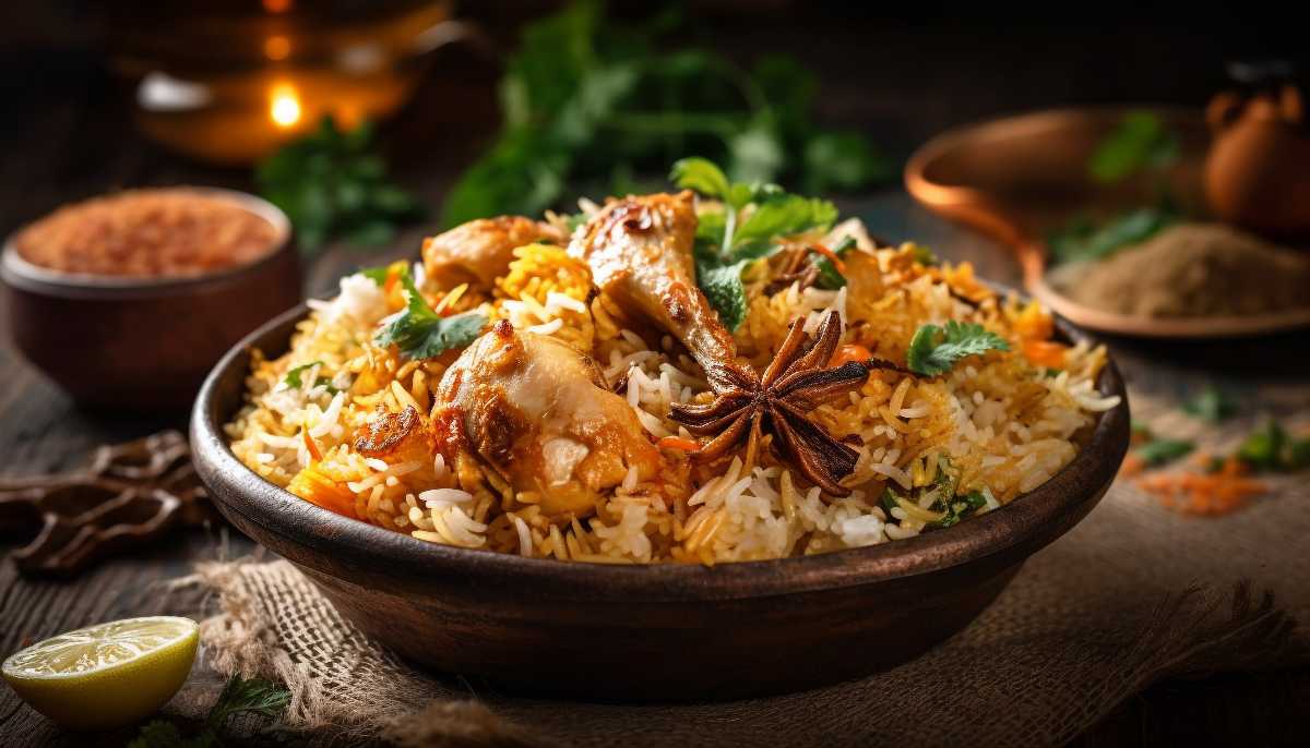 Kenyan Pilau with Kachumbari