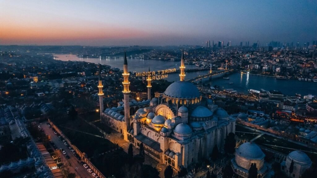 Blue Mosque and Istanbul Skyline at Sunset in Turkey – Gulliver Holidays Travel Packages