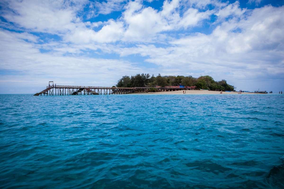 Prison Island (Changu Island) and Wooden Pier