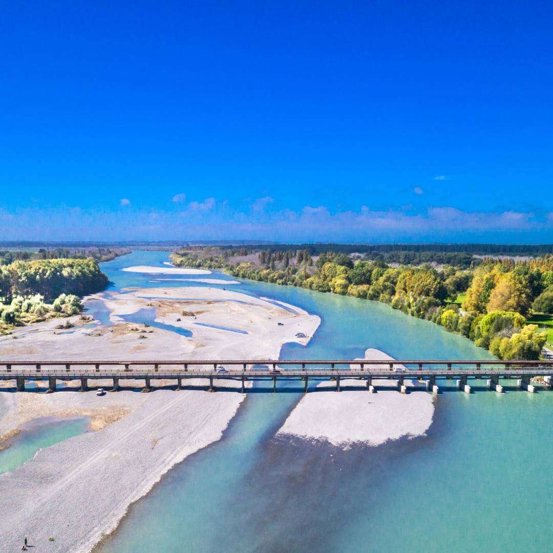 Waimakariri River Canterbury New Zealand