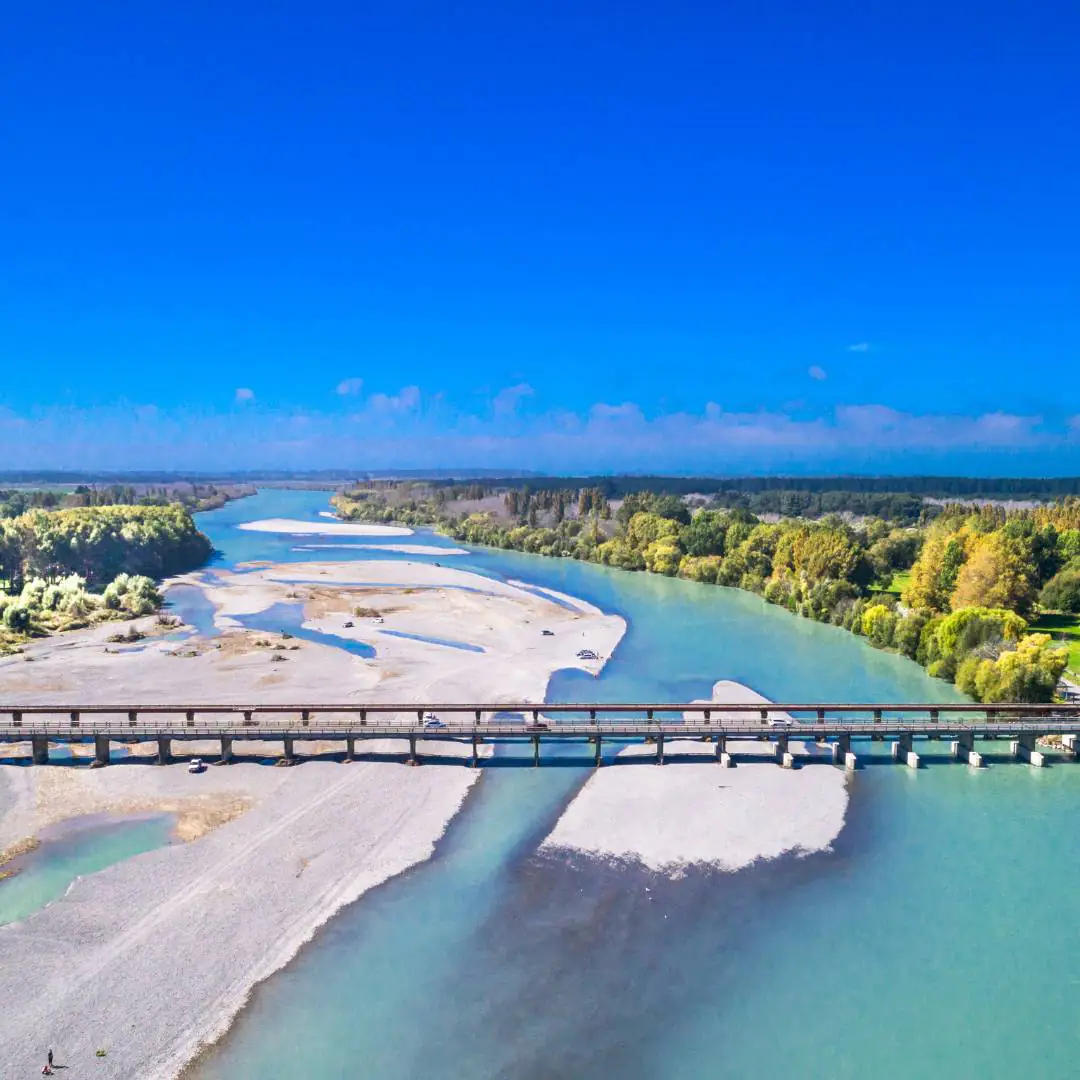 Waimakariri River Canterbury New Zealand