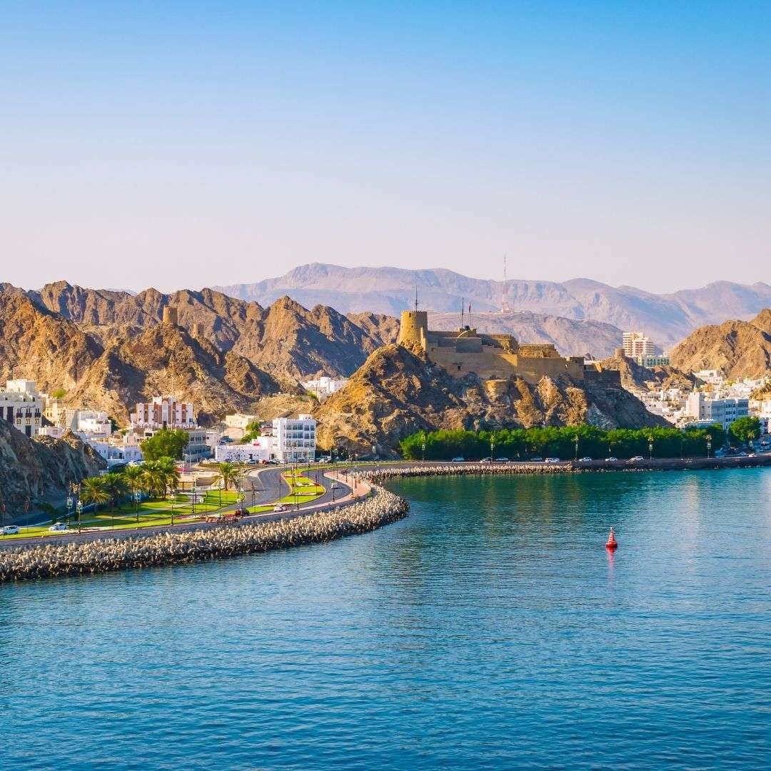 Waterfront of Muscat, Oman