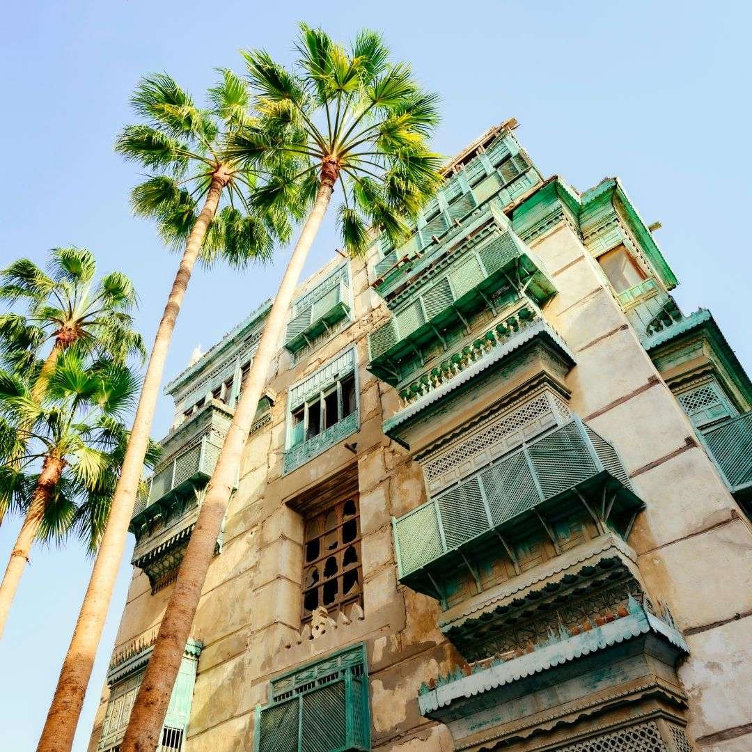 Historic building in Al-Balad Jeddah