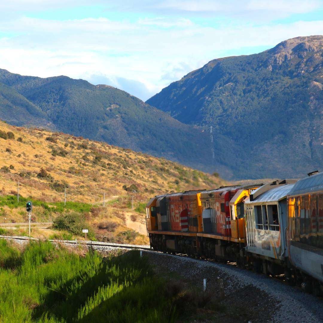 TranzAlpine,' near Arthur's Pass National Park