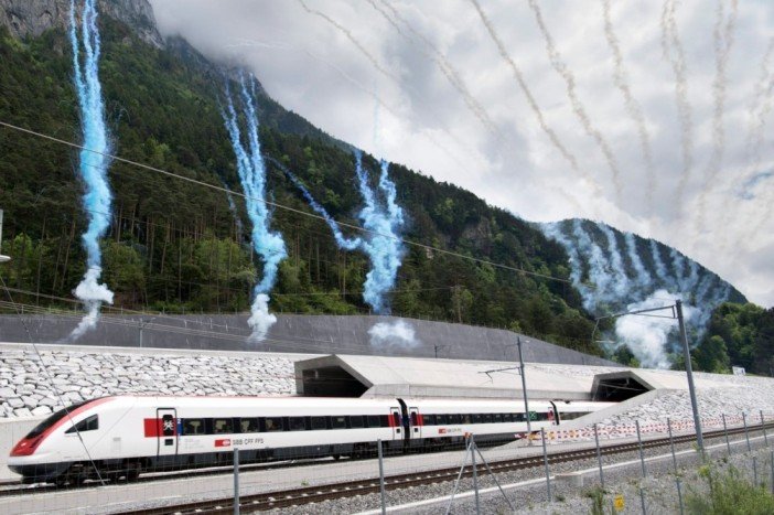 Switzerland scenic rail journey