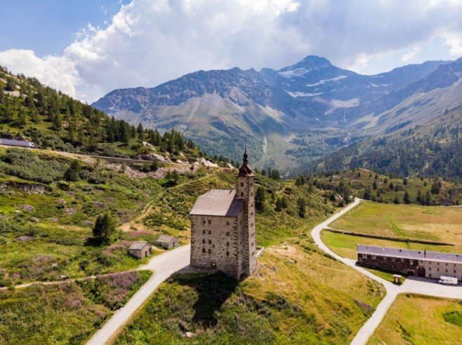 Simplon Pass Swiss Alpine landscape