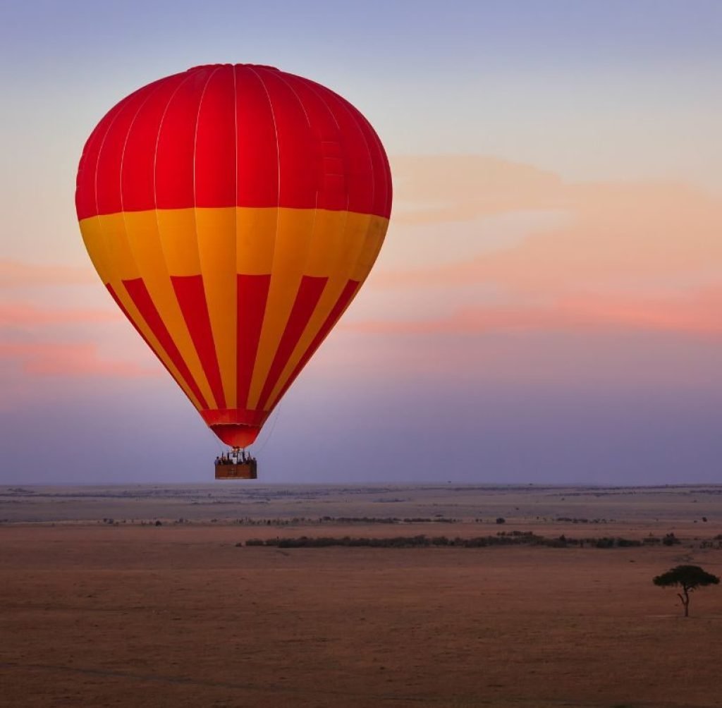 Hot Air Balloon Safari in Maasai Mara Hot Air Balloon Safari in Maasai Mara