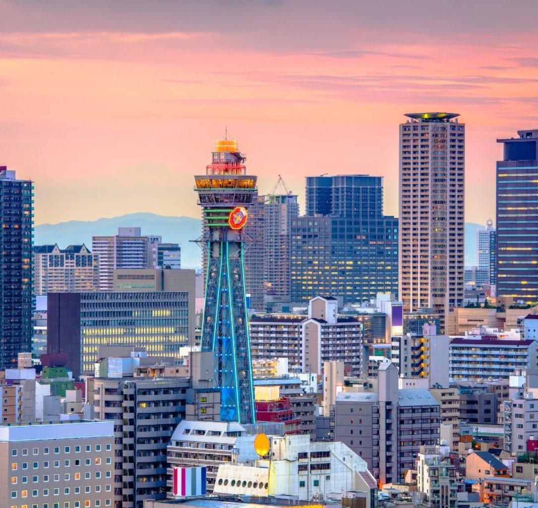 Osaka Skyline in Japan Osaka Skyline in Japan